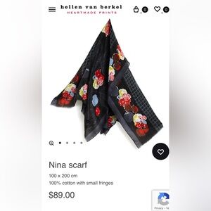 Hellen van berkel heart made prints Nina Scarf for Ruks Museum